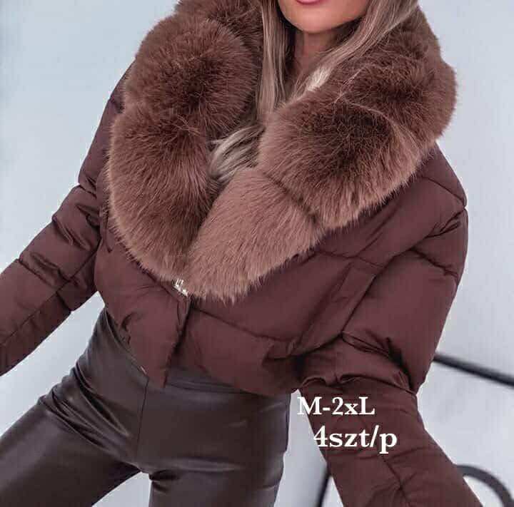 Kurtka braz futerko