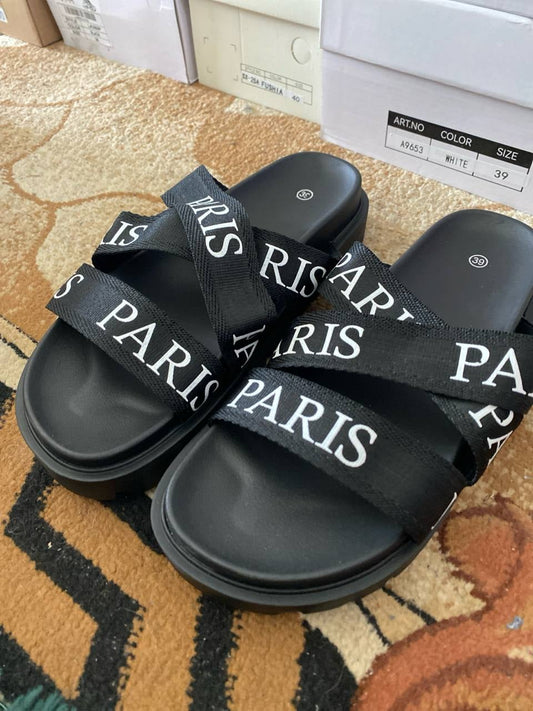 Klapki Paris Black