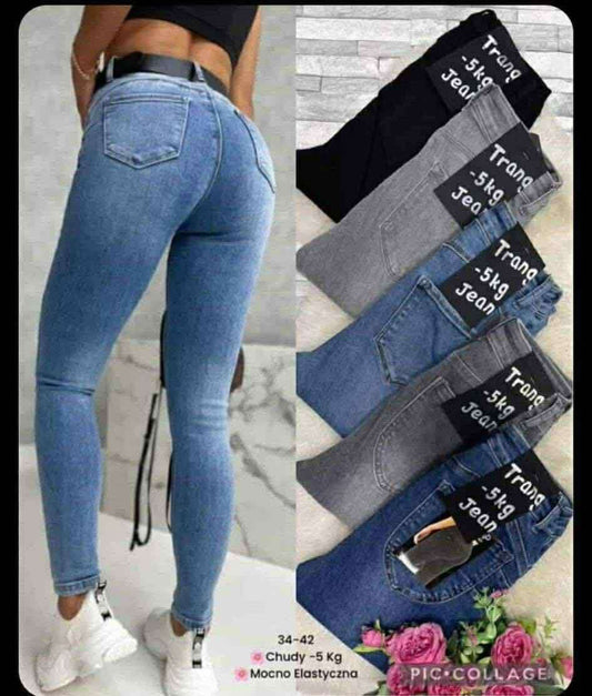 Spodnie jasny jeans -5kg