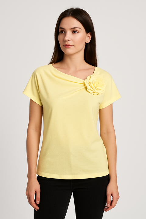 T-shirt "Yellow Bloom"