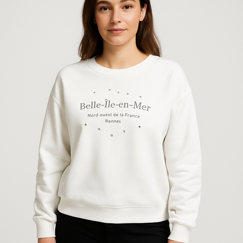 Bluza "Belle-Île Snow"