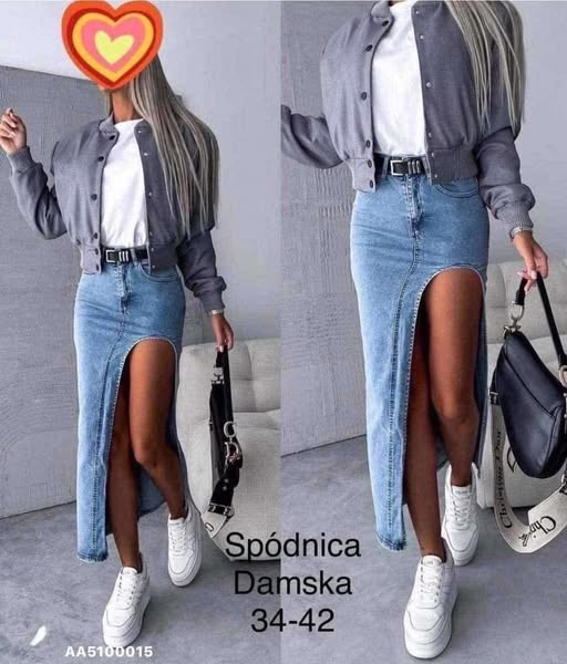[F] spódnica jeans