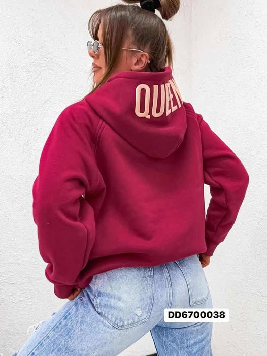[F]bluza ocieplana bordo