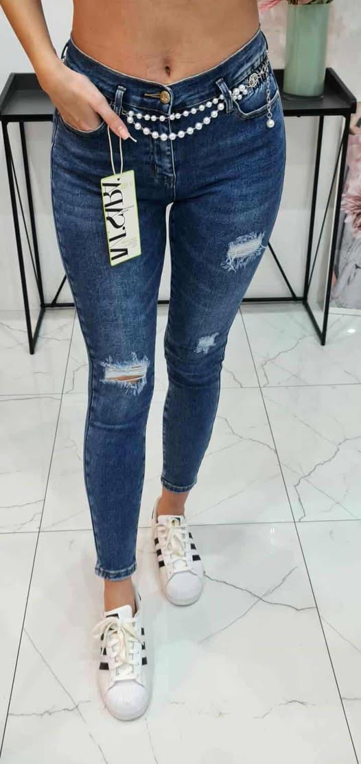 [F] jeansy ciemne
