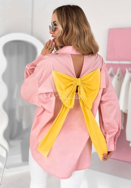 [F] koszula z kokardą