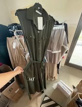 sukienka khaki