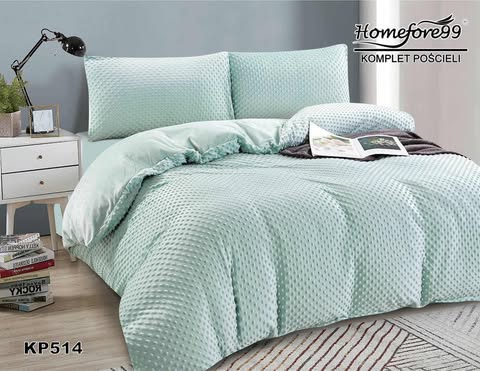 [NZ] posciel minki mięta i fuksja