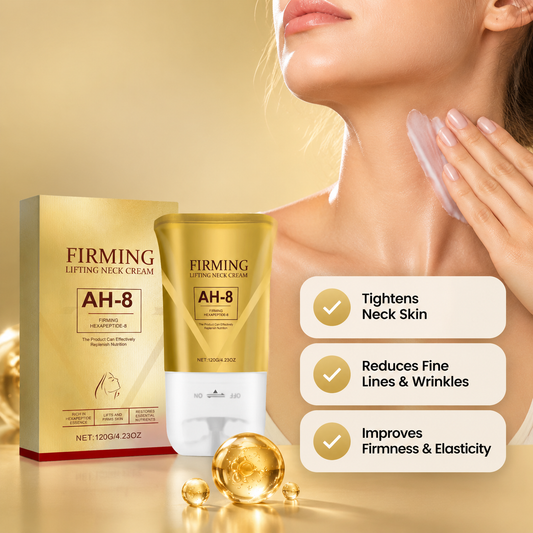 Firming NeckLift - Premium AH-8 Firming Cream with 360° Roller Massager