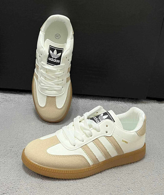 [F] Adidas samba beż