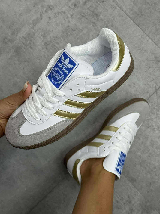 [F] buty samba adidas złote