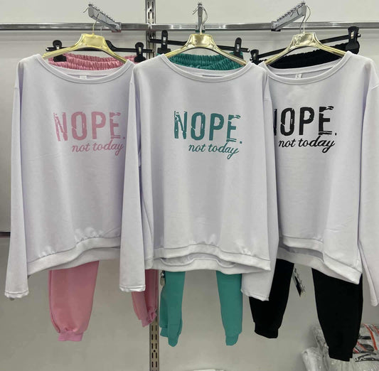 [NZ] komplet Nope czarny