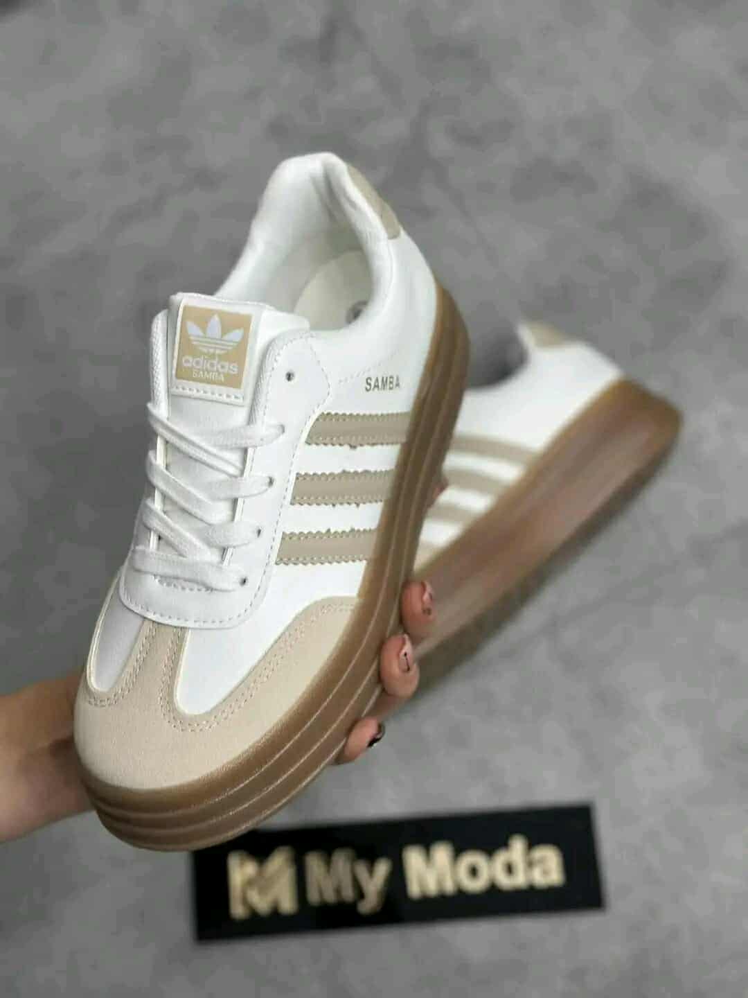 [F] Wysoka samba beż