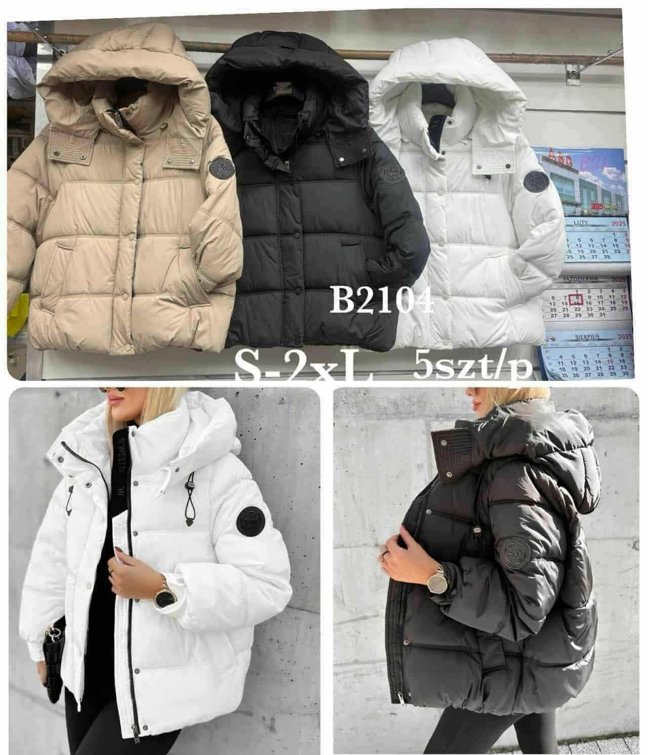 [F] nz kurtka  biała