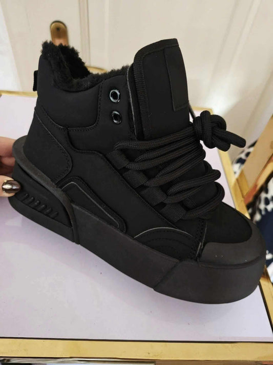 Buty ocieplane black