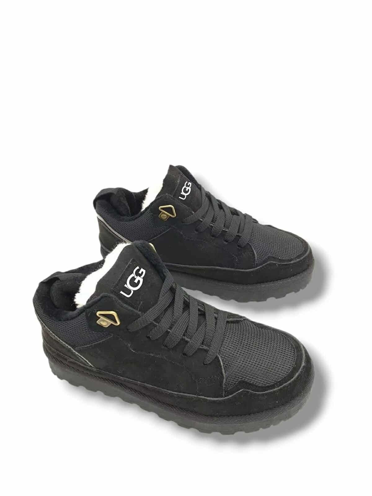 [F] buty niskie  czarne