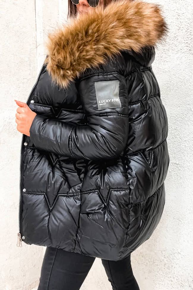 [F] Lucky kurtka czarna