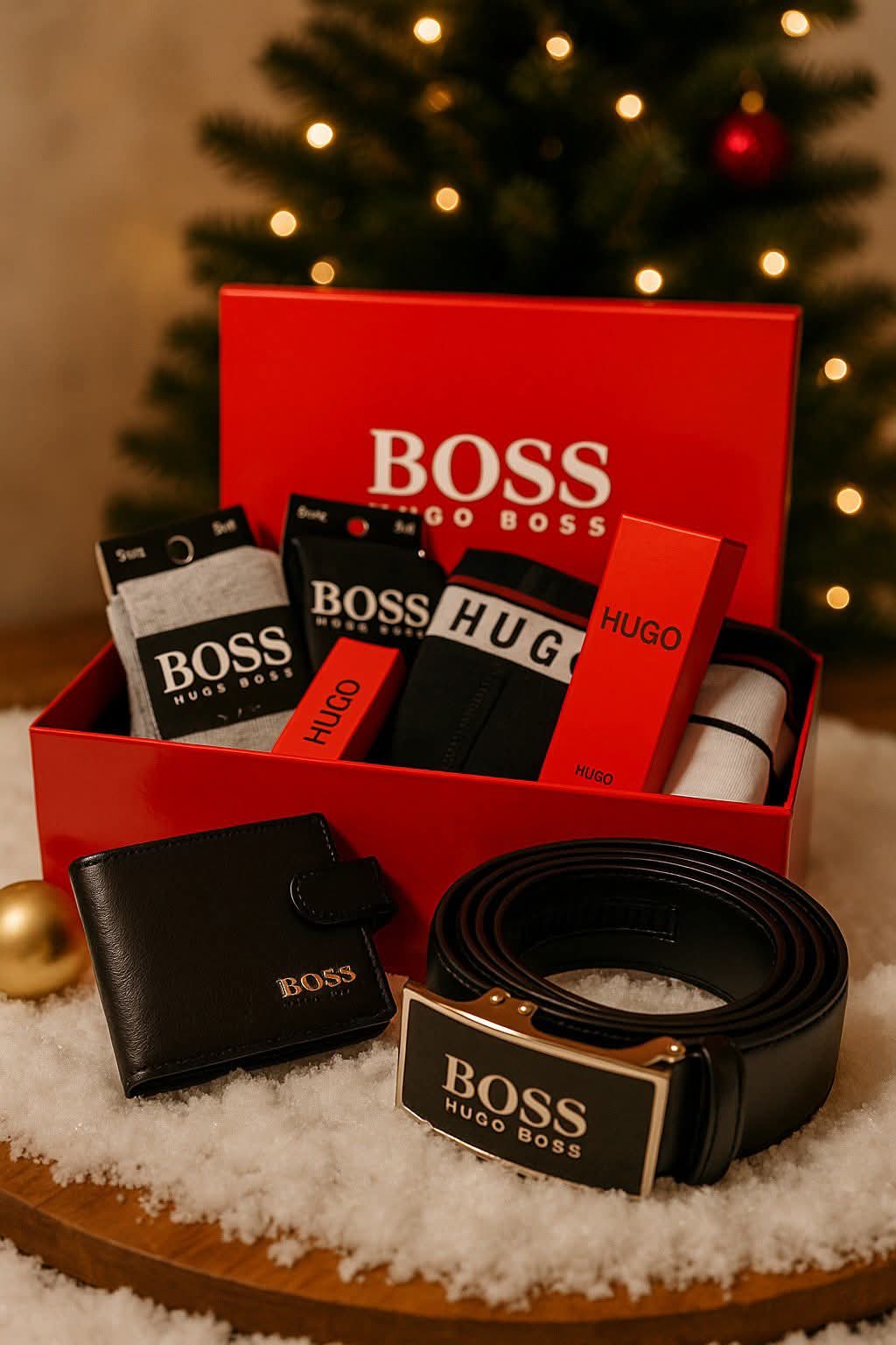 [F] męski zestaw czerwony B